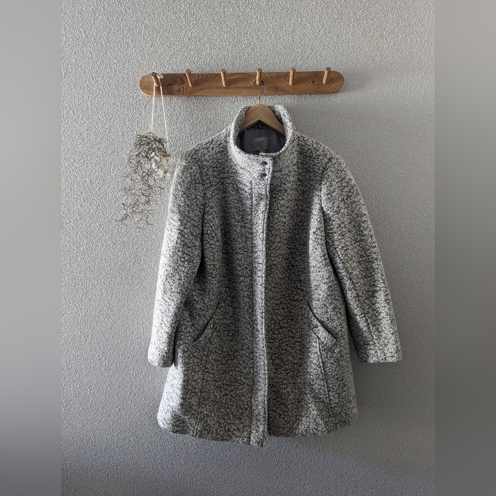 Loft Wool Coat Size 16 Grey